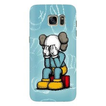 Чехлы для Samsung Galaxy S7 Еdge / G935 - Bearbrick Louis Vuitton (PREMIUMPrint) (Плач Bearbrick)