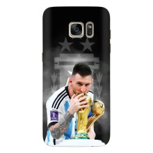 Чехлы для Samsung Galaxy S7 Еdge / G935 (Leo чемпион) (AlphaPrint) (Месси Чемпион)