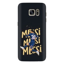 Чехлы для Samsung Galaxy S7 Еdge / G935 (Leo чемпион) (AlphaPrint) (Messi ПСЖ)