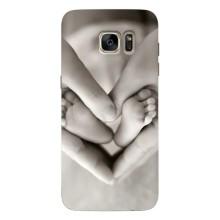 Чехлы для МАМЫ на Samsung Galaxy S7 Еdge / G935 – Любящие руки