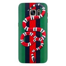Чохли  GUCCI для Самсунг S7 Еdge, G935 (AlphaPrint) (Gucci змія)