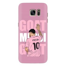 Чохли Лео Мессі в Маямі на Samsung Galaxy S7 Еdge / G935 – GOAT MESSI