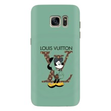 Чехлы Луи Витон для Samsung Galaxy S7 Еdge / G935 (AlphaPrint - LOUIS VUITTON) (Микки Маус LV)