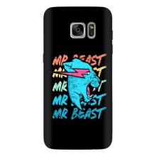 Чехлы Мистер Бист для Самсунг С7 Едж, Г935 (logo Mr beast)