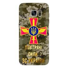 Чехлы на военную тематику для Samsung Galaxy S7 Еdge / G935 – ВС ЗСУ
