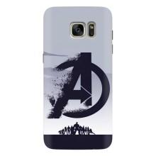 Чехлы с героями Марвел Samsung Galaxy S7 Еdge / G935 (VPrint) – Команда А