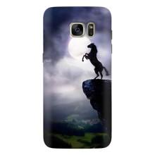 Чехлы с изображением разных животных для Samsung Galaxy S7 Еdge / G935 (Лошадь)