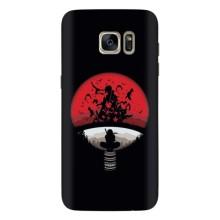 Чехлы с картинкой Итачи Учиха на Samsung Galaxy S7 Еdge / G935 – Итачи на черном