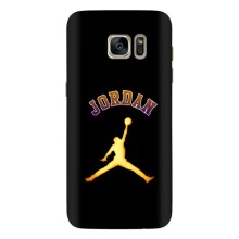 Чехлы для Samsung Galaxy S7 Еdge / G935 - с картинкой JORDAN (AlphaPrint) (Jordan Gold)