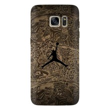 Чехлы для Samsung Galaxy S7 Еdge / G935 - с картинкой JORDAN (AlphaPrint) (Logo Jordan)