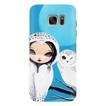 Чехлы с принтом СОВЫ для Samsung Galaxy S7 Еdge / G935 – Девочка Сова