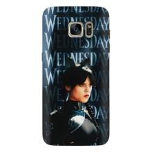 Чехлы с принтом Уэнсдей на Samsung Galaxy S7 Еdge / G935 – Уэнздей с ушками