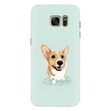 Чехлы с собаками для Samsung Galaxy S7 Еdge / G935 (VPrint) (Корги)
