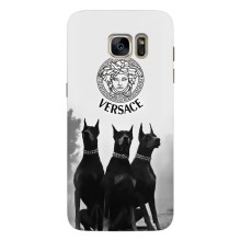 Чехлы VERSACE для Самсунг С7 Едж, Г935 (PREMIUMPrint) (Доберман Версаче)