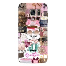 Чехол (Dior, Prada, YSL, Chanel) для Samsung Galaxy S7 Еdge / G935 (Бренды)