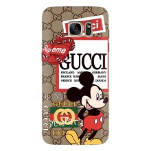 Чехол Disney Mouse Samsung Galaxy S7 Еdge / G935 (PREMIUMPrint) (Стильный Микки)