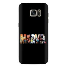Силиконовый Чехол для Samsung Galaxy S7 Еdge / G935 – MARVEL