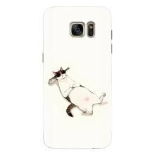 Чехол на тематику: Коты для Samsung Galaxy S7 Еdge / G935 (Отдых)