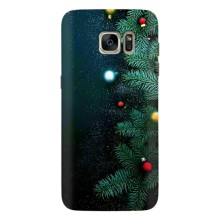 Чохол новорічна ялинка на Samsung Galaxy S7 Еdge / G935 (Ялинка)