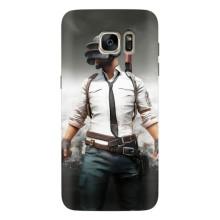 Чохол з картинкою "Герой Pubg" на Samsung Galaxy S7 Еdge / G935 – Пабг
