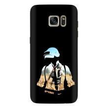 Чохол з картинкою "Герой Pubg" на Samsung Galaxy S7 Еdge / G935 – Пубг мен