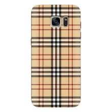 Чехол с Брендами одежды на Гелекси С7 Едж – Burberry стиль