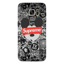 Чехол с Брендами одежды на Гелекси С7 Едж – Supreme Маус