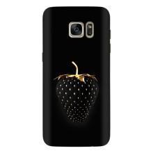 Чехол с изображением  вкусной еды для Samsung Galaxy S7 Еdge / G935 – Чёрная клубника