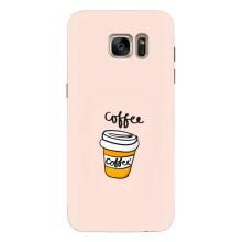 Чехол с изображением  вкусной еды для Samsung Galaxy S7 Еdge / G935 – Кружка кофе