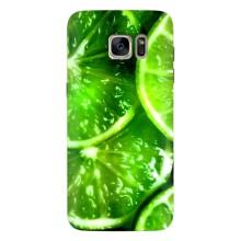 Чехол с изображением  вкусной еды для Samsung Galaxy S7 Еdge / G935 – Яркий ЛАЙМ