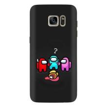 Чехол Амонг Ас для Samsung Galaxy S7 Еdge / G935 (AlphaPrint) (Импостер)