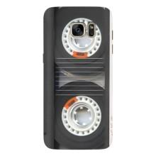 Чехол с Прикольным принтом на Samsung Galaxy S7 Еdge / G935 – Кассета магнитофона