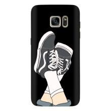 Чехол с Прикольным принтом на Samsung Galaxy S7 Еdge / G935 – Кеды