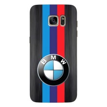 Чехол для Самсунг С7 Едж, Г935 - с принтом БМВ (AlphaPrint) (Лого BMW)