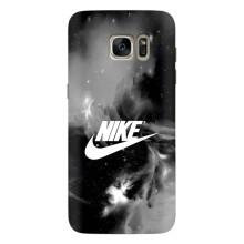 Чохол для Samsung Galaxy S7 Еdge / G935 - з принтом Найк (AlphaPrint) (Лого Найк)
