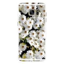 Чехол с ромашками на Samsung Galaxy S7 Еdge / G935 – Рамка в ромашках