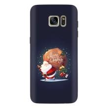 Чехол Санта Клаус для Samsung Galaxy S7 Еdge / G935 – Подарки от Санты