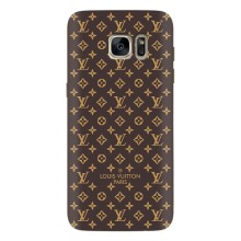 Чехол Стиль Louis Vuitton на Samsung Galaxy S7 Еdge / G935 (Фон Луи Виттон)