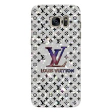 Чехол Стиль Louis Vuitton на Samsung Galaxy S7 Еdge / G935 (Яркий LV)