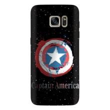 Чехол с Щитом Капитана Америки на Samsung Galaxy S7 Еdge / G935 – Щит Капитана