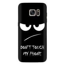 Чехол с прикольным текстом на Samsung Galaxy S7 Еdge / G935 – Dont