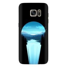 Літній Чохол на Samsung Galaxy S7 Еdge / G935 – Синій Водоспад