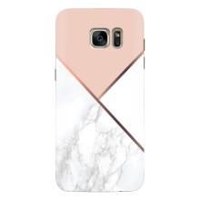 Мраморный чехол на Samsung Galaxy S7 Еdge / G935 (VPrint) (Тройной мрамор)