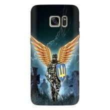 Патріотичний Чохол для Samsung Galaxy S7 Еdge / G935 – ЗСУ з крильми