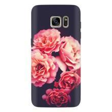 Чехлы с тематикой "ЦВЕТЫ" на Samsung Galaxy S7 Еdge / G935 (Бутоны)