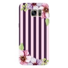Чехлы с тематикой "ЦВЕТЫ" на Samsung Galaxy S7 Еdge / G935 (Обои)