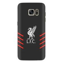 Силиконовые Чехлы принт Футбол на Samsung Galaxy S7 Еdge / G935 – Эмблема Liverpool