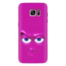 Силиконовые Чехлы (смешные стикеры) для Samsung Galaxy S7 Еdge / G935 – Хитрая мордочка