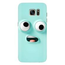 Силиконовые Чехлы (смешные стикеры) для Samsung Galaxy S7 Еdge / G935 – мордочка
