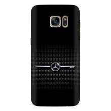 Силиконовый бампер с картинкой машины на Samsung Galaxy S7 Еdge / G935 – Mercedes